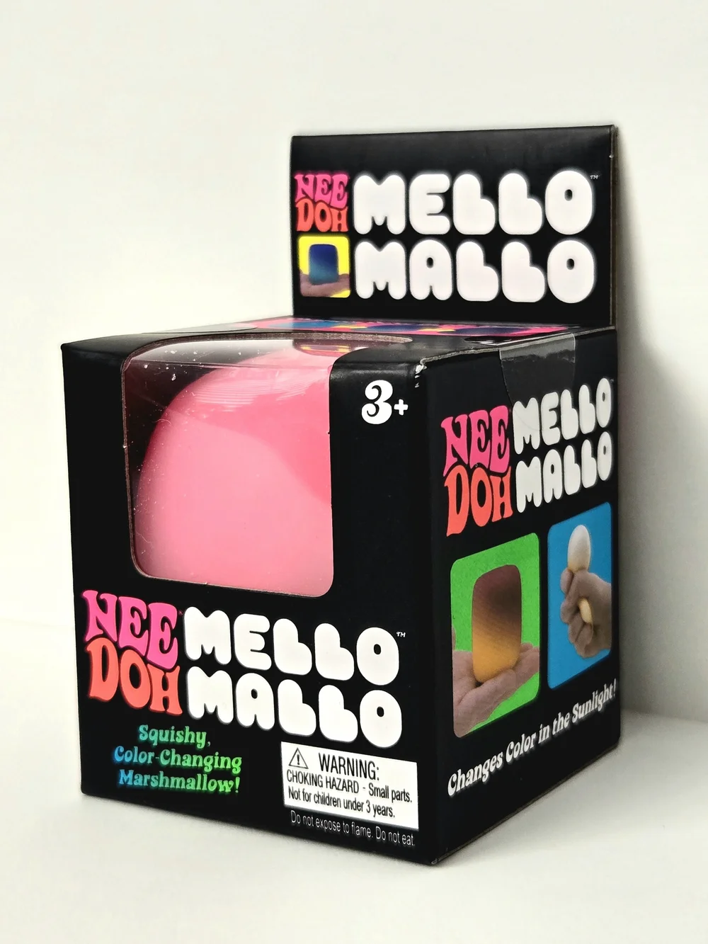 NeeDoh Mello Mallo Squishy Color Changing Marshmallow Fidget Toy New